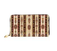 HGIUYDRD Cartera para mujer con estampado verde oscuro, elegantes carteras pequeñas compactas con diseño de impresión completa de dos caras, Decoraciones de cortina, Talla única