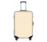HGIUYDRD Funda de equipaje con estampado de planetas espaciales, fundas para equipaje con tela elástica elástica, cuatro tamaños, Beige puro, M
