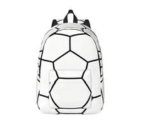 HGIUYDRD Una mochila de viaje bohemia con estampado de piedra brillante, bonita mochila con patrones interesantes para el trabajo y los viajes, Boceto de fútbol, S