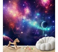 hgjdjhnf Fotomural - papel tapiz Planetas Espacio Astronomía Moderno Sala de estar Dormitorio Habitación infantil Decoración de pared Motivo, 430cmx300cm Póster - Adhesivo de pared - Cuadro sin marco