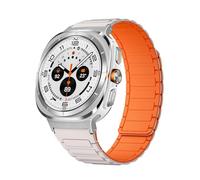 HGJHJJHK Correa de silicona para Galaxy Watch 7 Ultra 47 mm Pulsera de banda de bucle para Galaxy Watch Ultra 47 mm sin huecos de pulsera rápida