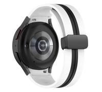 HGJHJJHK Correa magnética de silicona para Samsung Watch 4/5/6 40 44 mm 5Pro 45 mm Band para Galaxy Watch 4/6 Classic 42 43 mm 46 47 mm Bandas de vigilancia