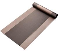 HGJHJJHK Corredor de Mesa Antifouling PVC Plásticos PVC, Runners de Mesa de café aislantes Resistentes al Calor, para Navidad, Halloween, Pascua, Fiestas de cumpleaños, Oro, 40 cm x 150 cm
