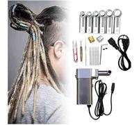 HGJHJJHK Dreadlock Machine - Máquina de Trenzado de torcedura de Crochet de 6-16 mm, creación fácil de rastas - Dispositivo portátil de Acero Inoxidable de Acero eléctrico, 10 mm de 10 mm