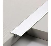 HGJHJJHK Fuera de tsación T. Tsition Strip, baldosas a la Tira de umbral Laminado, Barra de Borde de la Alfombra de Metal, para Pisos Interiores/Puertas/Madera/Vinilo, Rojo Claro