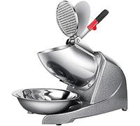 HGJHJJHK Ice Shaver Comercial de Hielo Shaver, Máquina de Fabricante de Cono de Nieve de Acero Inoxidable de Alta Potencia eléctrica de Alta Potencia 187 lbs/HIL, constructivo23