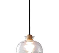 HGJHJJHK Luz de Colgante de Vidrio Simple Moderno lámpara de Vidrio lámpara de Vidrio Techo de Techo Colgante de la Granja pequeña para Sala de Estar, Dormitorio, Cocina, cúpula Grande