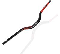 HGJHJJHK Montaña de montaña Bike Riser Manillar 31.8 mm 780 mm Extra Long Bar Levante 50 mm MTB Manezar Aleación de Aluminio DH XC Manezar de Bicicleta, Rojo, 780 mm