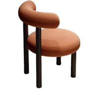 HGJHJJHK Sillas de Maquillaje, Modernas sillas de tocador en Las Habitaciones de Las niñas, taburetes de Clavos y Maquillaje, sillas para aderaces, vestidores, Naranja