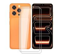 HGJTFANY 2 Pack Cristal Templado para Oukitel C17 (6.52"), Película Protectora de Vidrio Templado [Dureza 9H] [Antihuellas] [Sin Burbujas], para Oukitel C17 Protector de Pantalla