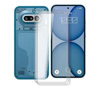 HGJTFANY 3 Pack Cristal Templado para Nothing Phone (4a) (6.78"), Película Protectora de Vidrio Templado [Dureza 9H] [Antihuellas] [Sin Burbujas], para Nothing Phone (4a) Protector de Pantalla
