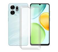 HGJTFANY 3 Piezas Cristal Templado para Honor 500 Smart (6.75"), Dureza 9H, Antirrayaduras, Antihuellas, AIN Burbujas, Alta definición, Protectora de Pantalla para Honor 500 Smart