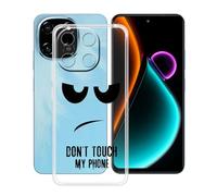 HGJTFANY Funda para Blackview Color 6 (6.67"), Ultrafino Transparente Silicone Antichoque Cover Case, para Blackview Color 6 Carcasa Anti Rasguño Suave TPU - DUO5
