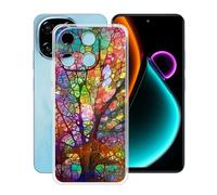 HGJTFANY Funda para Blackview Color 6 (6.67"), Ultrafino Transparente Silicone Antichoque Cover Case, para Blackview Color 6 Carcasa Anti Rasguño Suave TPU - WMB74