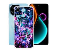 HGJTFANY Funda para Blackview Color 6 (6.67"), Ultrafino Transparente Silicone Antichoque Cover Case, para Blackview Color 6 Carcasa Anti Rasguño Suave TPU - XT112