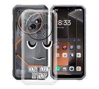 HGJTFANY Funda para Blackview Fort 2 (6.56"), Ultrafino Transparente Silicone Antichoque Cover Case, para Blackview Fort 2 Carcasa Anti Rasguño Suave TPU - DUO6