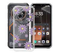 HGJTFANY Funda para Blackview Fort 2 (6.56"), Ultrafino Transparente Silicone Antichoque Cover Case, para Blackview Fort 2 Carcasa Anti Rasguño Suave TPU - XT41
