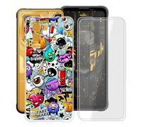 HGJTFANY Funda para Blackview Fort 5 + 2 x Cristal Templado - XS40