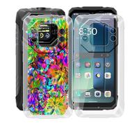 HGJTFANY Funda para Blackview Rock 1 (6.56"), Ultrafina Transparente Suave Silicone Antichoque Funda, Anti Rasguño TPU Bumper Carcasa para Blackview Rock 1 - Clear + XT117