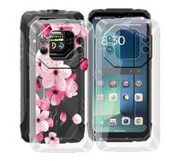 HGJTFANY Funda para Blackview Rock 1 (6.56"), Ultrafina Transparente Suave Silicone Antichoque Funda, Anti Rasguño TPU Bumper Carcasa para Blackview Rock 1 - Clear + WM113