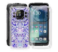 HGJTFANY Funda para Blackview Rock 1 (6.56"), Ultrafina Transparente Suave Silicone Antichoque Funda, Anti Rasguño TPU Bumper Carcasa para Blackview Rock 1 - Clear + XT118