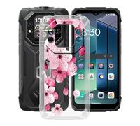 HGJTFANY Funda para Blackview Rock 1 (6.56"), Ultrafino Transparente Silicone Antichoque Cover Case, para Blackview Rock 1 Carcasa Anti Rasguño Suave TPU - WM113