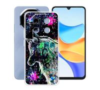 HGJTFANY Funda para Blackview Shark 6 (6.88"), Ultrafino Transparente Silicone Antichoque Cover Case, para Blackview Shark 6 Carcasa Anti Rasguño Suave TPU - XT113