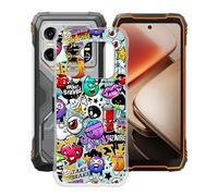 HGJTFANY Funda para Blackview Xplore 1 Pro (6.78"), Ultrafino Transparente Silicone Antichoque Cover Case, para Blackview Xplore 1 Pro Carcasa Anti Rasguño Suave TPU - XS40
