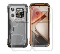 HGJTFANY Funda para Blackview Xplore X1 (6.78"), Ultrafina Transparente Suave Silicone Antichoque Funda, Anti Rasguño TPU Bumper Carcasa para Blackview Xplore X1 - Clear + Transparente