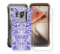 HGJTFANY Funda para Blackview Xplore X1 (6.78"), Ultrafina Transparente Suave Silicone Antichoque Funda, Anti Rasguño TPU Bumper Carcasa para Blackview Xplore X1 - Clear + XT118