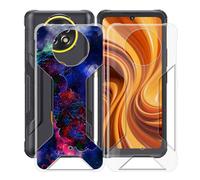 HGJTFANY Funda para Cubot Kingkong Ace 5 (6.75"), Ultrafina Transparente Suave Silicone Antichoque Funda, Anti Rasguño TPU Bumper Carcasa para Cubot Kingkong Ace 5 - Clear + XT114