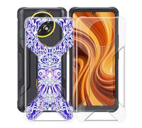 HGJTFANY Funda para Cubot Kingkong Ace 5 (6.75"), Ultrafina Transparente Suave Silicone Antichoque Funda, Anti Rasguño TPU Bumper Carcasa para Cubot Kingkong Ace 5 - Clear + XT118