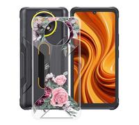 HGJTFANY Funda para Cubot Kingkong Ace 5 (6.75"), Ultrafino Transparente Silicone Antichoque Cover Case, para Cubot Kingkong Ace 5 Carcasa Anti Rasguño Suave TPU - YQ12