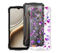 HGJTFANY Funda para Doogee Fire 7 (6.60"), Ultrafino Transparente Silicone Antichoque Cover Case, para Doogee Fire 7 Carcasa Anti Rasguño Suave TPU - XT123