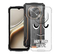 HGJTFANY Funda para Doogee Fire 7 (6.60"), Ultrafino Transparente Silicone Antichoque Cover Case, para Doogee Fire 7 Carcasa Anti Rasguño Suave TPU - DUO6