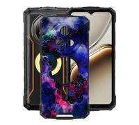 HGJTFANY Funda para Doogee Fire 7 Pro (6.56"), Ultrafina TPU Bumper Phone Case Negro Suave Silicone Antiarañazos Carcasa para Doogee Fire 7 Pro Funda - Nube Rosa