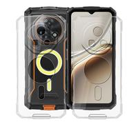 HGJTFANY Funda para Doogee Fire 7 Pro (6.56"), Ultrafina Transparente Suave Silicone Antichoque Funda, Anti Rasguño TPU Bumper Carcasa para Doogee Fire 7 Pro - Clear + Transparente