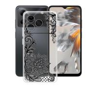 HGJTFANY Funda para Doogee Note 56 Pro (6.56"), Ultrafino Transparente Silicone Antichoque Cover Case, para Doogee Note 56 Pro Carcasa Anti Rasguño Suave TPU - WM108