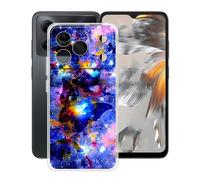 HGJTFANY Funda para Doogee Note 56 Pro (6.56"), Ultrafino Transparente Silicone Antichoque Cover Case, para Doogee Note 56 Pro Carcasa Anti Rasguño Suave TPU - XT146