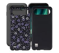 HGJTFANY Funda para Doro Aurora A10 (4.50"), 2 Piezas Ultrafina TPU Bumper Phone Case, Negro Suave Silicone Antiarañazos Carcasa para Doro Aurora A10 Funda - Xing Hai