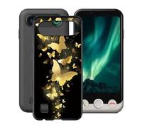 HGJTFANY Funda para Doro Aurora A10 (4.50"), Ultrafina TPU Bumper Phone Case Negro Suave Silicone Antiarañazos Carcasa para Doro Aurora A10 Funda - WMA30