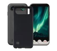 HGJTFANY Funda para Doro Aurora A10 (4.50"), Ultrafina TPU Bumper Phone Case Negro Suave Silicone Antiarañazos Carcasa para Doro Aurora A10 Funda - Negro