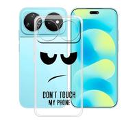 HGJTFANY Funda para Huawei Nova 16 Ultra (6.84"), Ultrafino Transparente Silicone Antichoque Cover Case, Suave TPU Anti Rasguño Carcasa para Huawei Nova 16 Ultra - No me toques