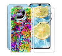 HGJTFANY Funda para IIIF150 Action A5 Pro (6.88"), Ultrafina Transparente Suave Silicone Antichoque Funda, Anti Rasguño TPU Bumper Carcasa para IIIF150 Action A5 Pro - Clear + XT117