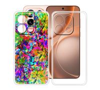 HGJTFANY Funda para OPPO Find X9s (6.59"), Ultrafina Transparente Suave Silicone Antichoque Funda, Anti Rasguño TPU Bumper Carcasa para OPPO Find X9s - Clear + XT117