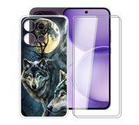 HGJTFANY Funda para OPPO Reno16 FS + 2 x Cristal Templado - WMA29