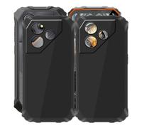 HGJTFANY Funda para Oscal Marine 2 (6.56"), 2 Piezas Ultrafina TPU Bumper Phone Case, Negro Suave Silicone Antiarañazos Carcasa para Oscal Marine 2 Funda - Negro