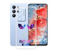 HGJTFANY Funda para Oukitel C1 Pro (6.52"), Ultrafino Transparente Silicone Antichoque Cover Case, para Oukitel C1 Pro Carcasa Anti Rasguño Suave TPU - DUO4