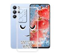 HGJTFANY Funda para Oukitel C1 Pro (6.52"), Ultrafino Transparente Silicone Antichoque Cover Case, para Oukitel C1 Pro Carcasa Anti Rasguño Suave TPU - DUO6