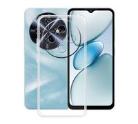 HGJTFANY Funda para Oukitel C5 (6.52"), Ultrafino Transparente Silicone Antichoque Cover Case, para Oukitel C5 Carcasa Anti Rasguño Suave TPU - Clear